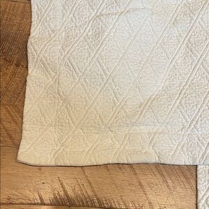 Pottery Barn White King Shams